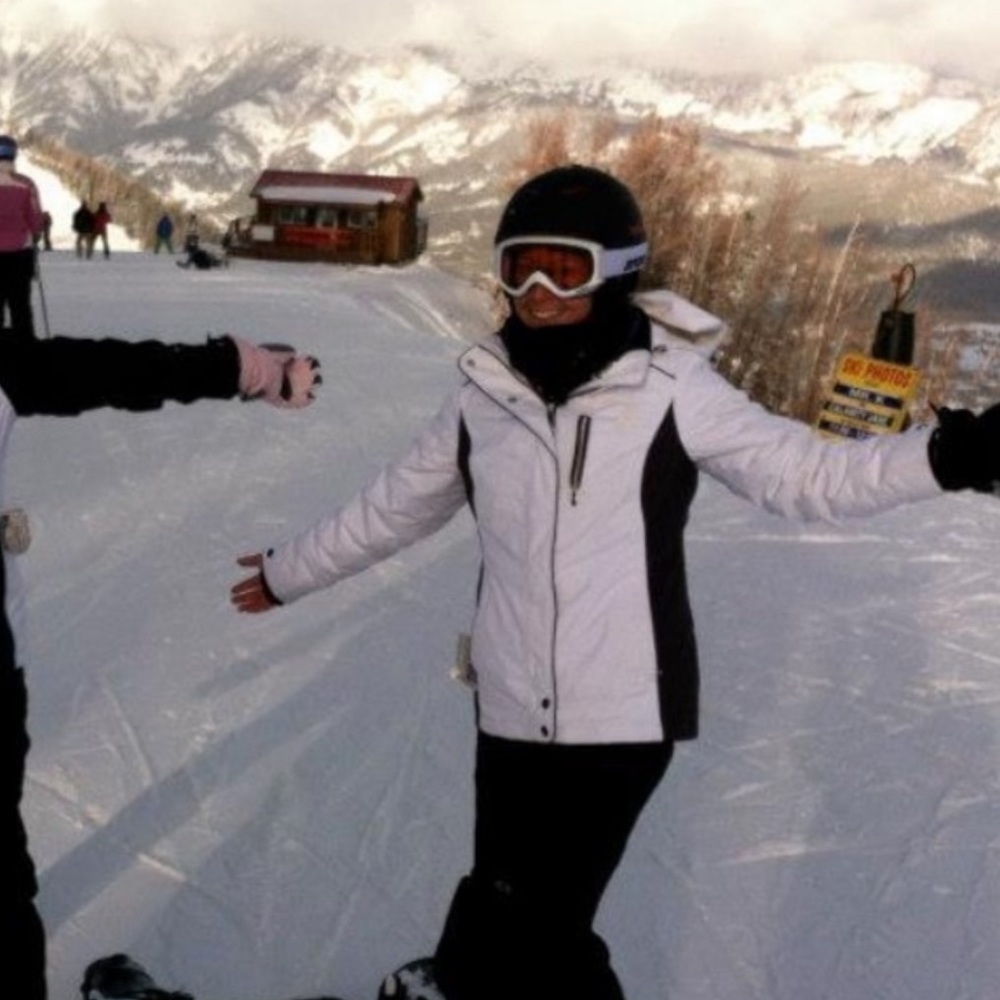 White Ski Jacket - Size Small